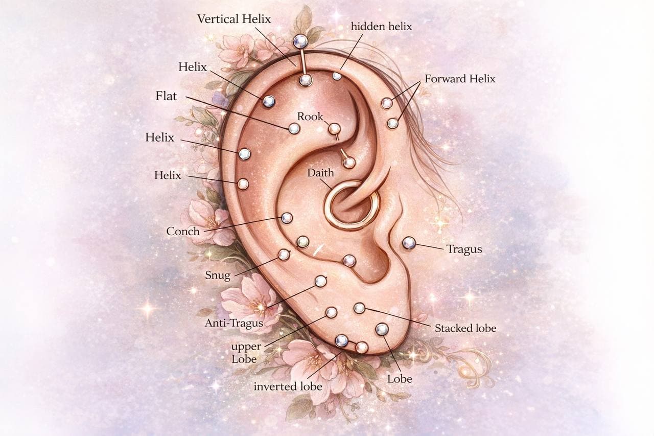 Ear piercing reference